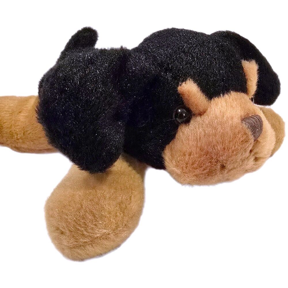 Mary Meyer Pesky Pups Rottweiler Puppy Dog Plush Stuffed Animal 8”